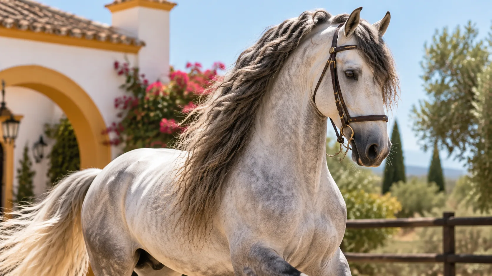 Caballo andaluz (PRE): características, origen y cuidados