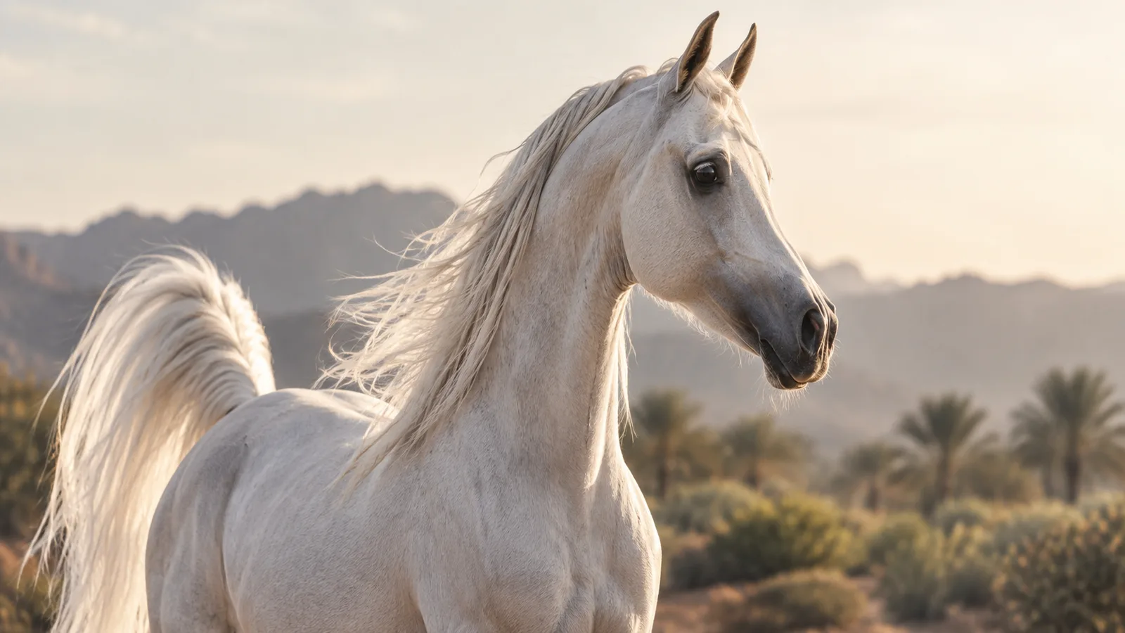 Caballo árabe: características, origen y cuidados