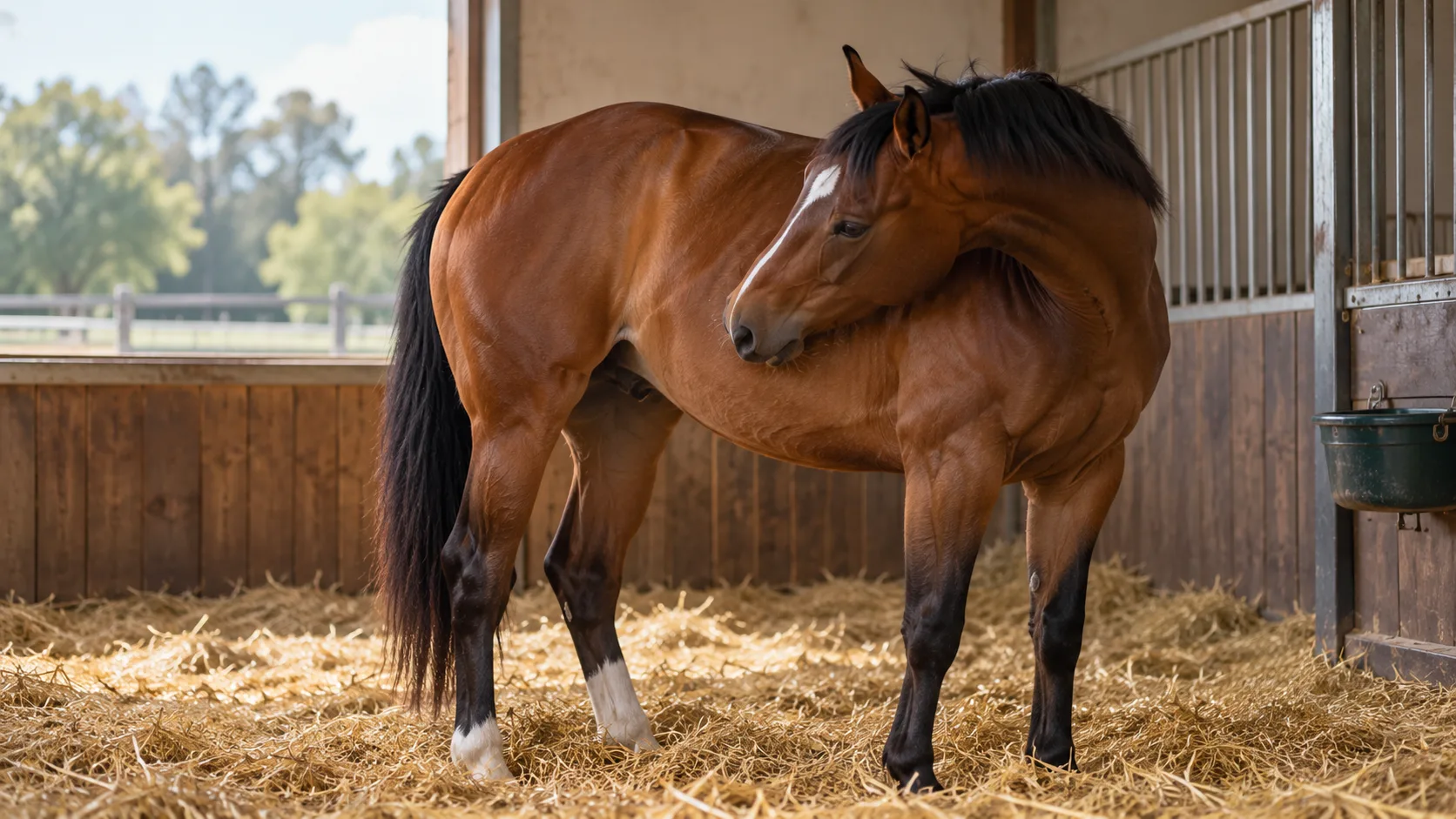 ¿Puede vomitar un caballo?