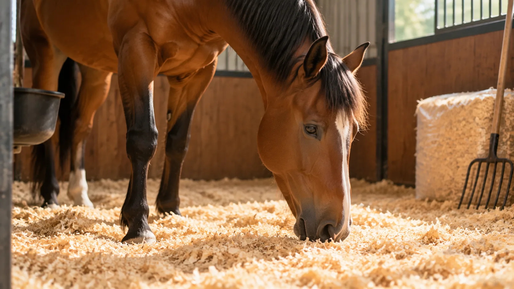 Viruta para caballos: guía de compra y cómo elegir la mejor cama